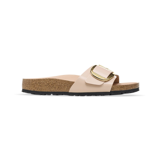 Birkenstock Madrid Big Buckle Natural Leather Patent