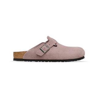 Birkenstock Boston Soft Footbed Suede Leather