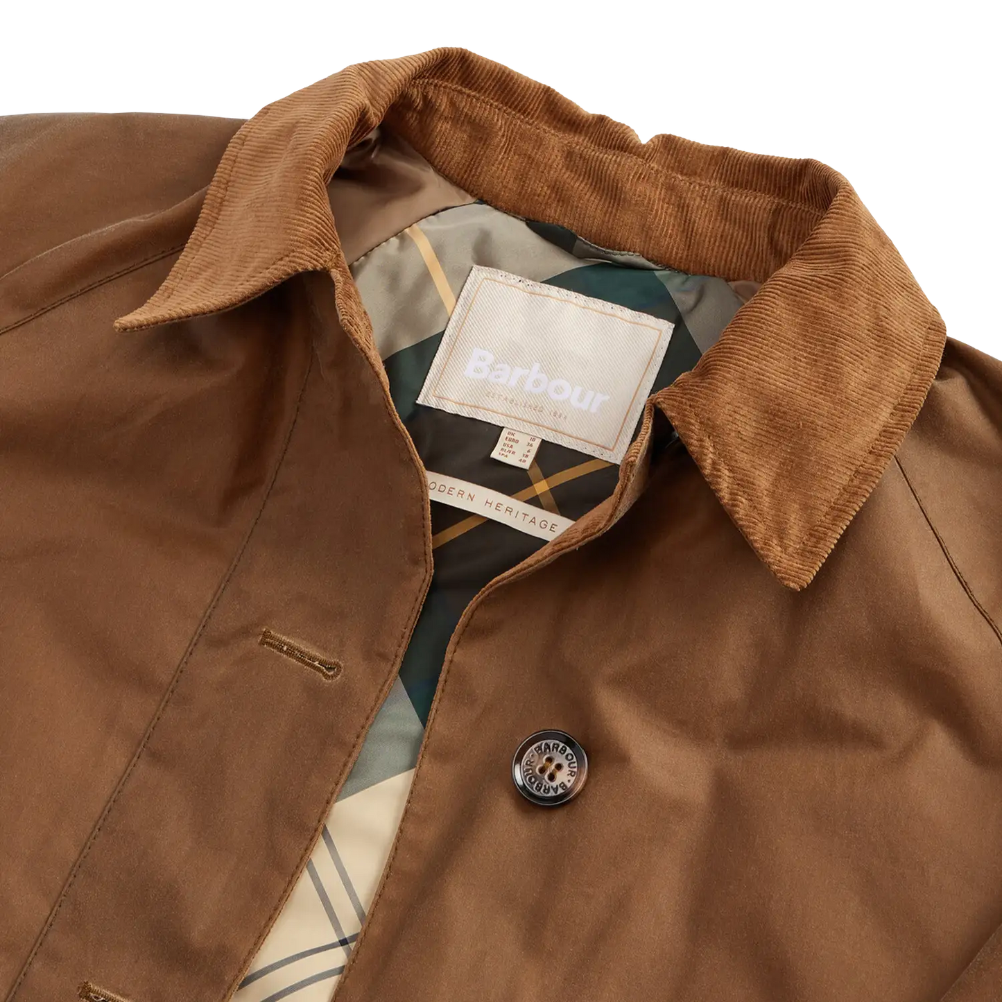 Barbour Marianne Waxed Trench Coat