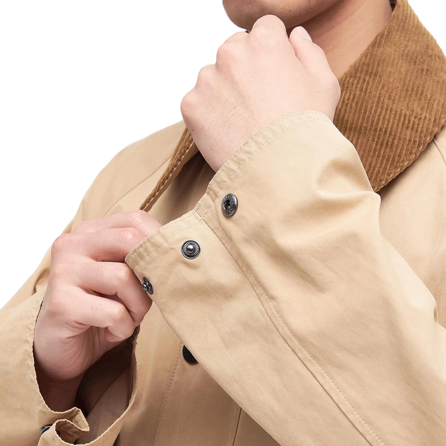 Barbour OS Peach Bedale Jacket