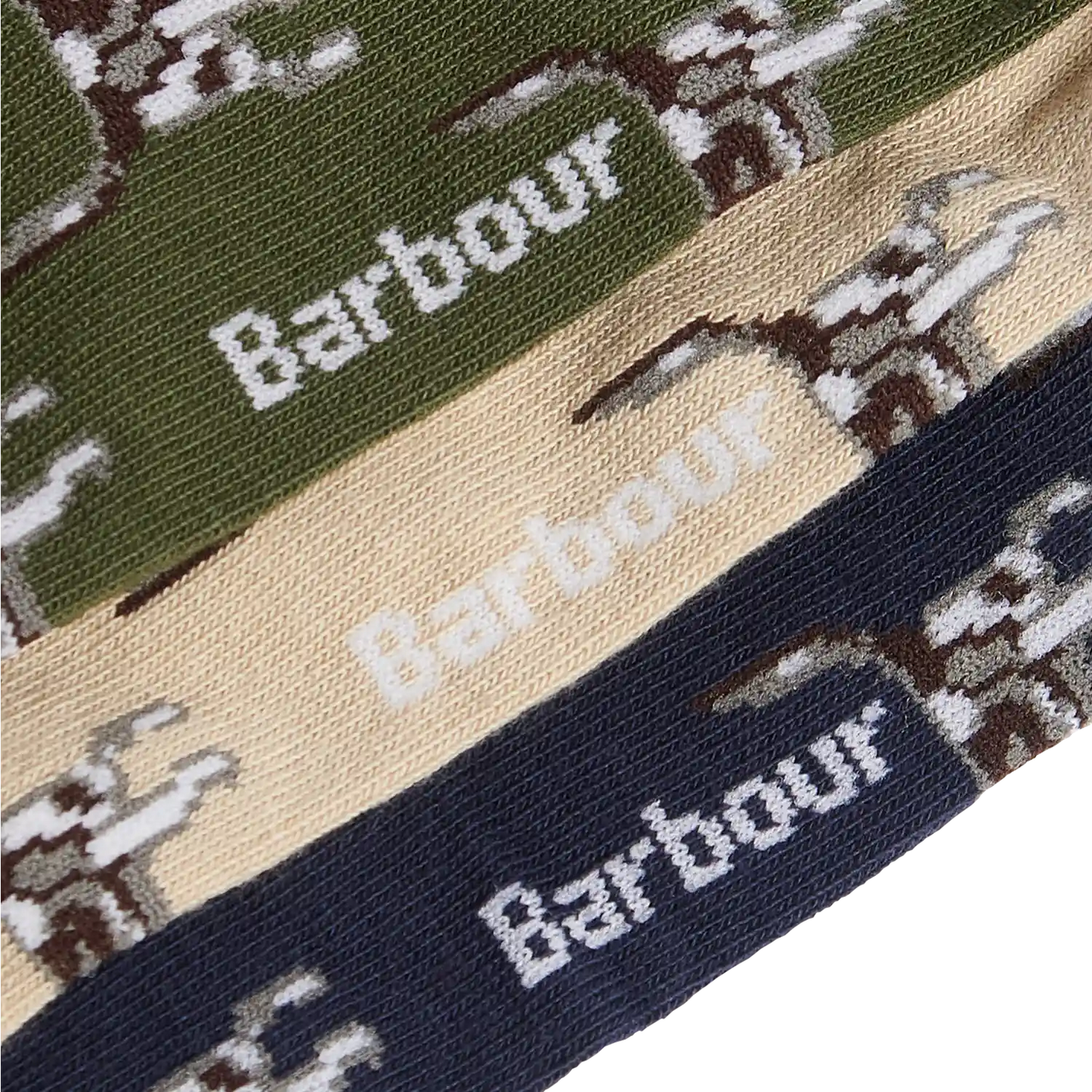 Barbour Pointer Dog Socks Gift Box