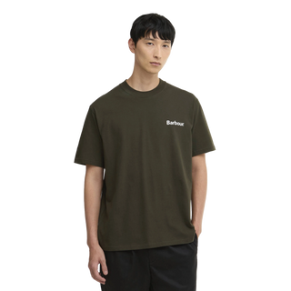 Barbour Crossby Archive Logo Oversized T-Shirt