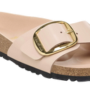 Birkenstock Madrid Big Buckle Natural Leather Patent