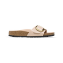 Birkenstock Madrid Big Buckle Natural Leather Patent