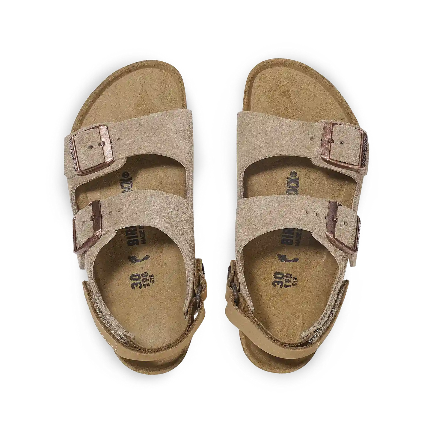Birkenstock Milano AS Kids Suede Leather
