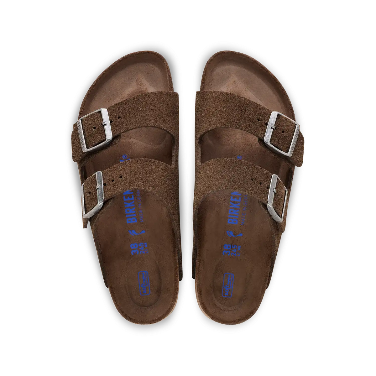 Birkenstock Arizona Soft Footbed Suede Leather