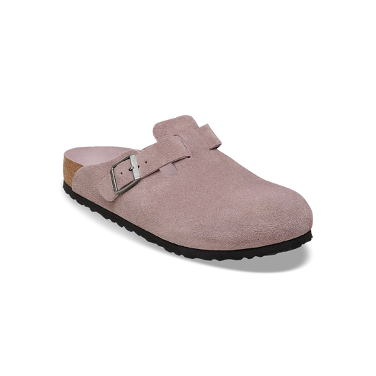Birkenstock Boston Soft Footbed Suede Leather