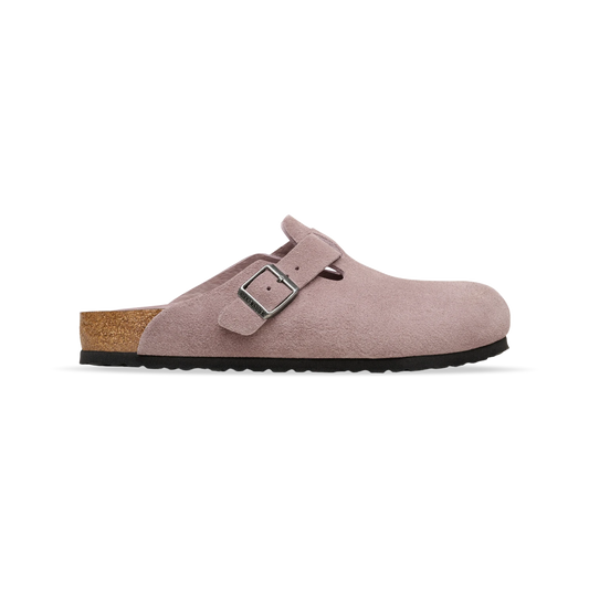 Birkenstock Boston Soft Footbed Suede Leather