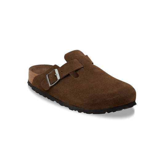 Birkenstock Boston Soft Footbed Suede Leather