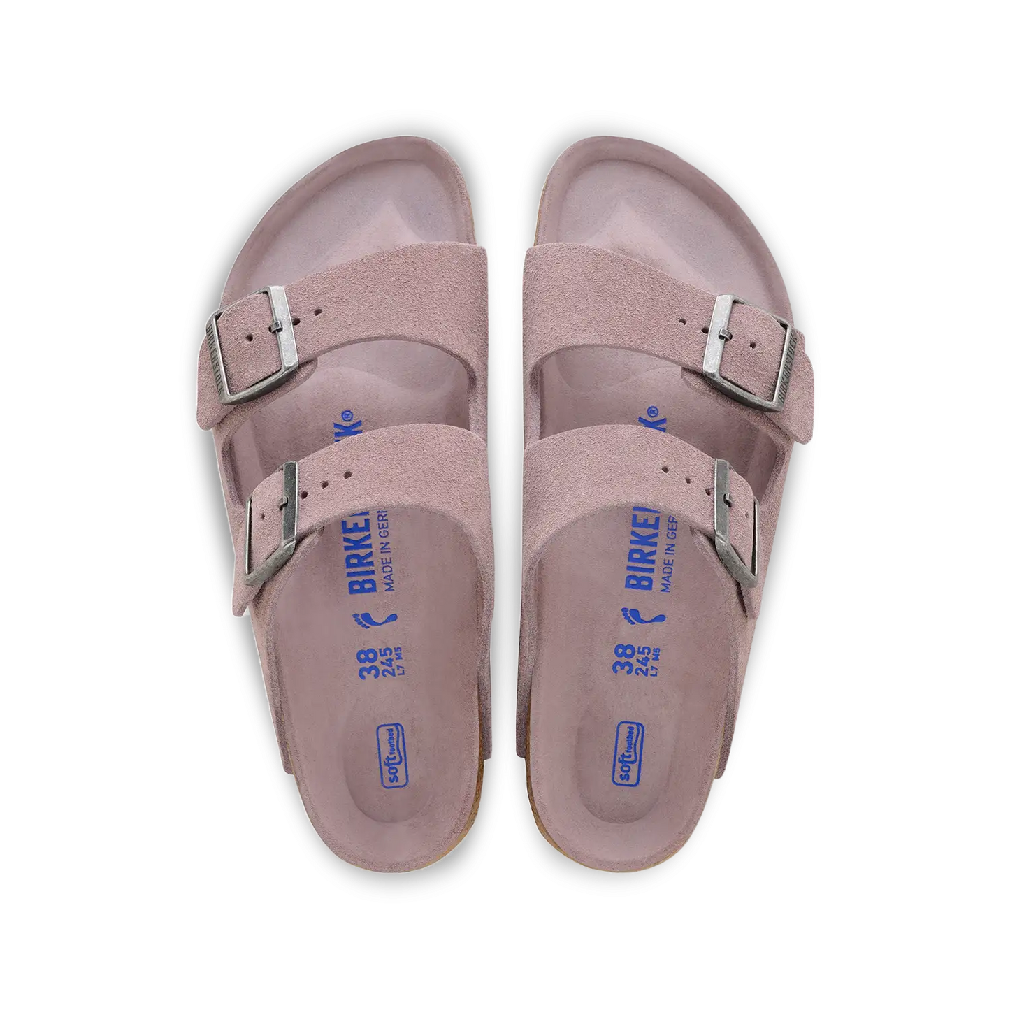 Birkenstock Arizona Soft Footbed Suede Leather