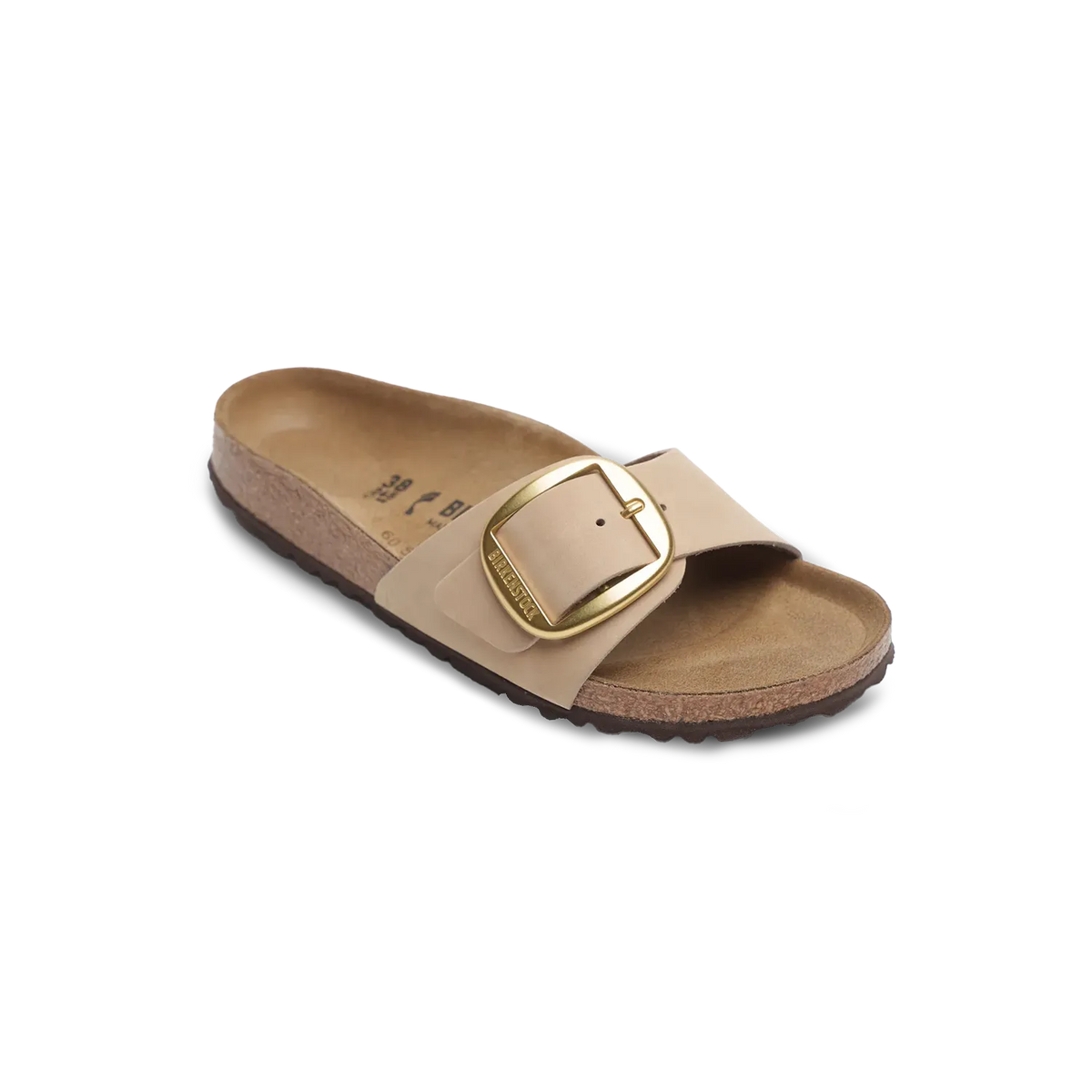 Birkenstock Madrid Big Buckle Nubuck Leather