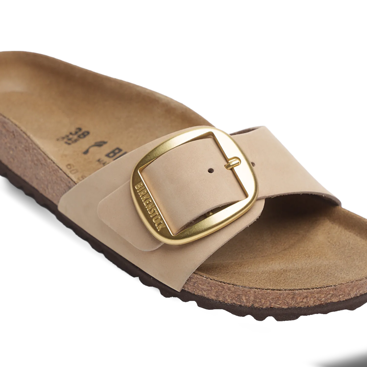 Birkenstock Madrid Big Buckle Nubuck Leather