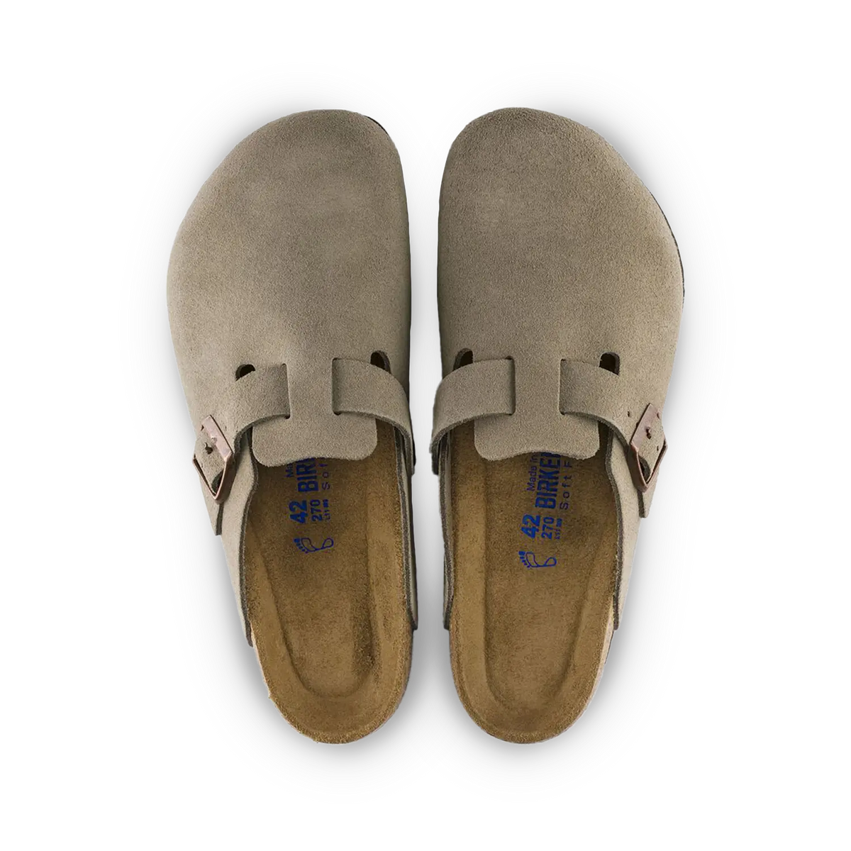 Birkenstock Boston SFB Suede Leather