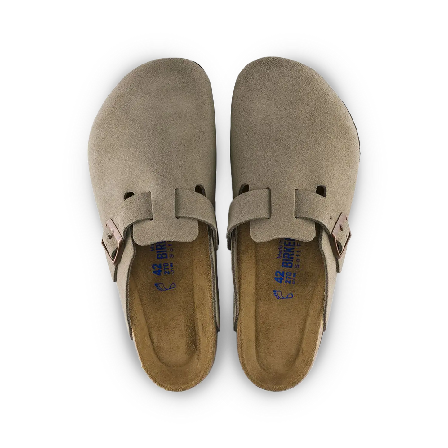 Birkenstock Boston SFB Suede Leather