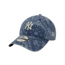 New Era New York Yankees Washed Paisley Navy 9Twenty