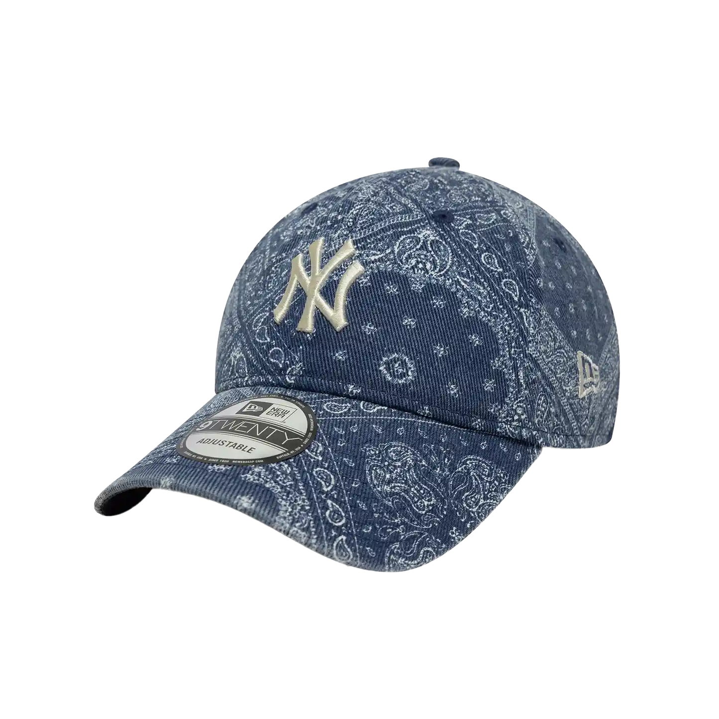 New Era New York Yankees Washed Paisley Navy 9Twenty