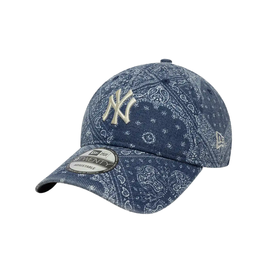 New Era New York Yankees Washed Paisley Navy 9Twenty