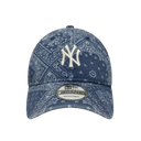 New Era New York Yankees Washed Paisley Navy 9Twenty