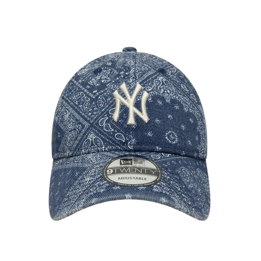 New Era New York Yankees Washed Paisley Navy 9Twenty