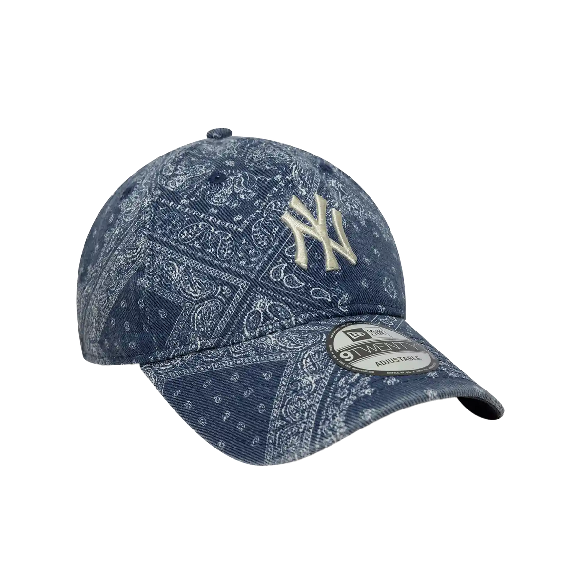 New Era New York Yankees Washed Paisley Navy 9Twenty