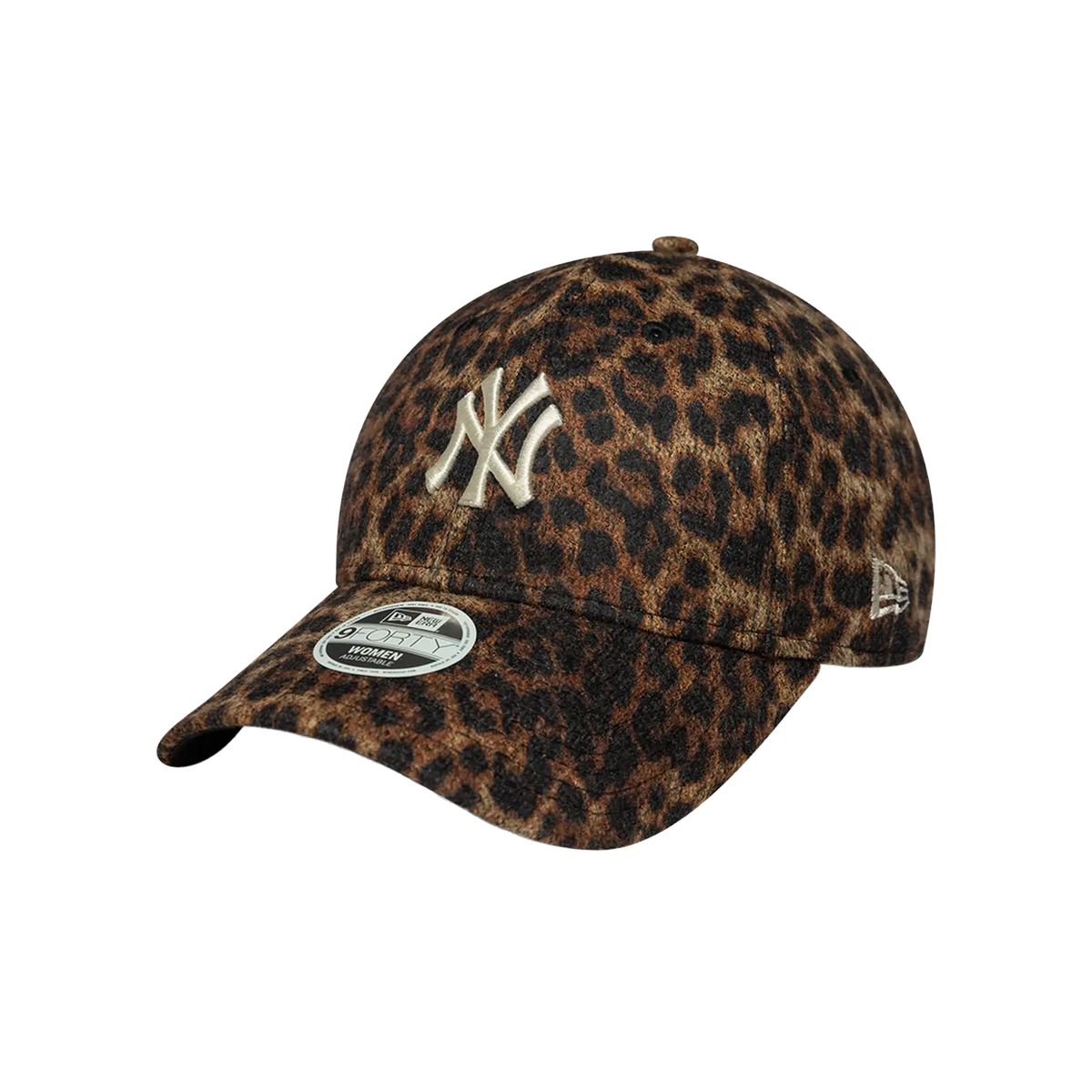 New Era Womens MLB Cosy Leopard 9Forty New York Yankees
