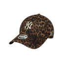 New Era Womens MLB Cosy Leopard 9Forty New York Yankees