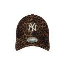 New Era Womens MLB Cosy Leopard 9Forty New York Yankees