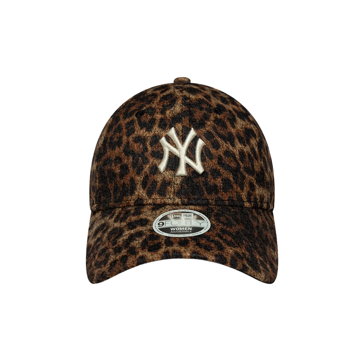 New Era Womens MLB Cosy Leopard 9Forty New York Yankees