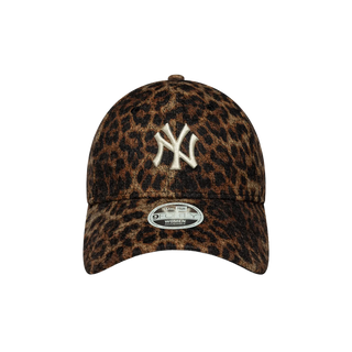 New Era Womens MLB Cosy Leopard 9Forty New York Yankees