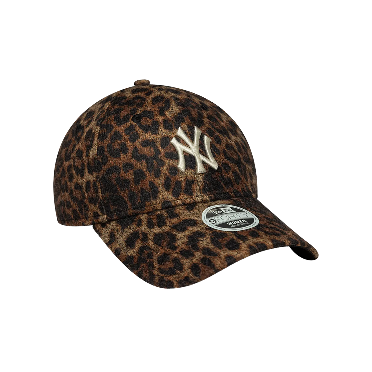 New Era Womens MLB Cosy Leopard 9Forty New York Yankees