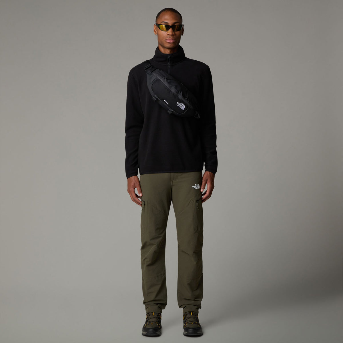 The North Face Glacier 1/4 Zip - Embroidered Logo M