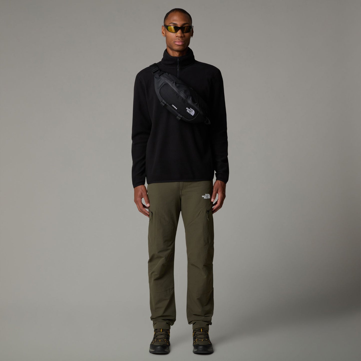 The North Face Glacier 1/4 Zip - Embroidered Logo M
