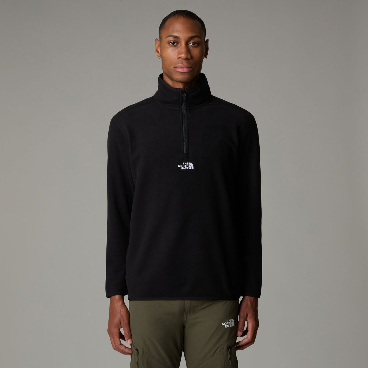 The North Face Glacier 1/4 Zip - Embroidered Logo M