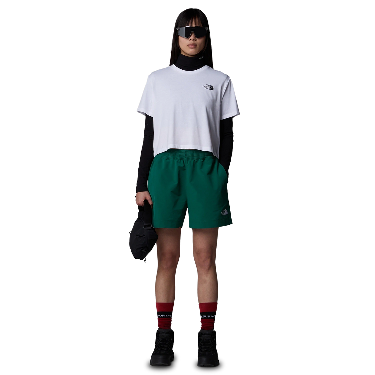 The North Face W Cropped Simple Dome T-Shirt