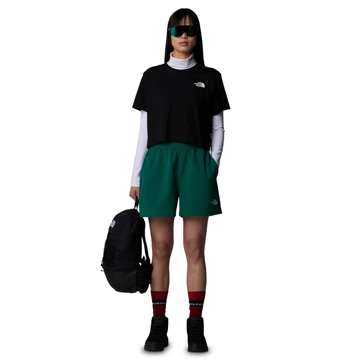 The North Face W Simple Dome Cropped Slim Kratka Majica