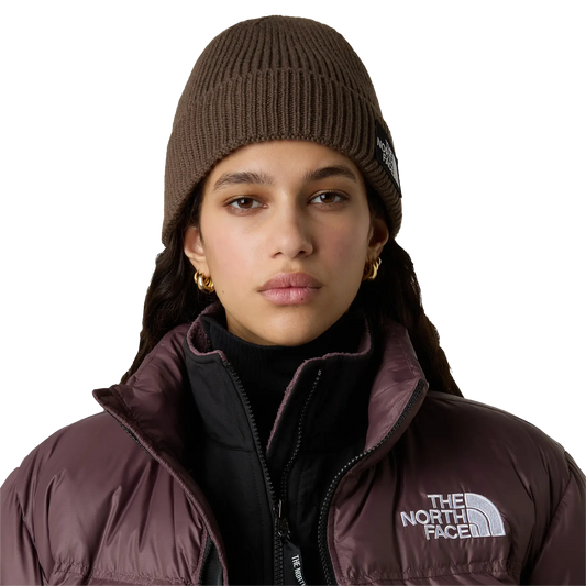The North Face Unisex Logo Box Cuffed Beanie