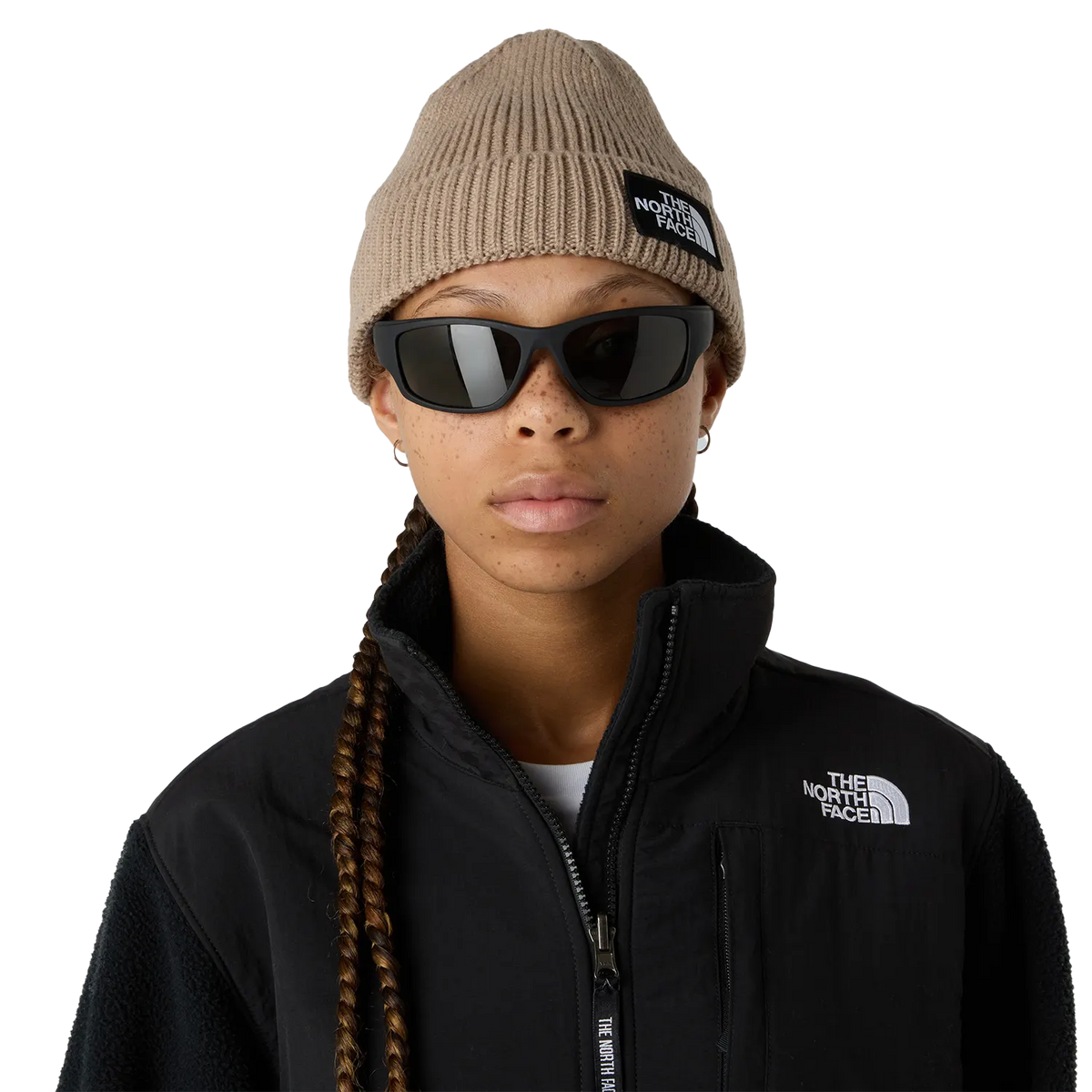 The North Face Unisex Logo Box Cuffed Kapa