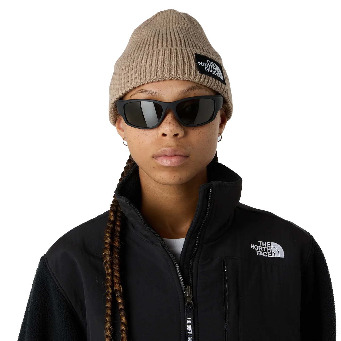 The North Face Unisex Logo Box Cuffed Kapa