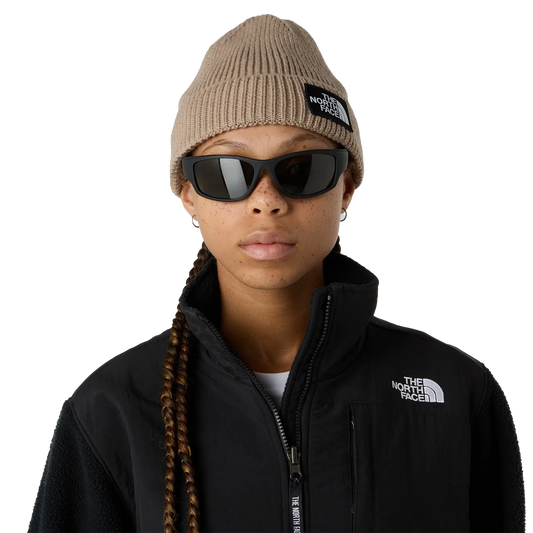 The North Face Unisex Logo Box Cuffed Beanie
