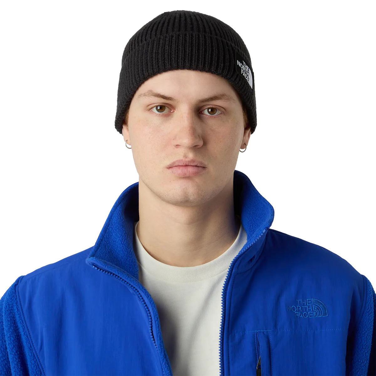 The North Face Unisex Logo Box Cuffed Beanie