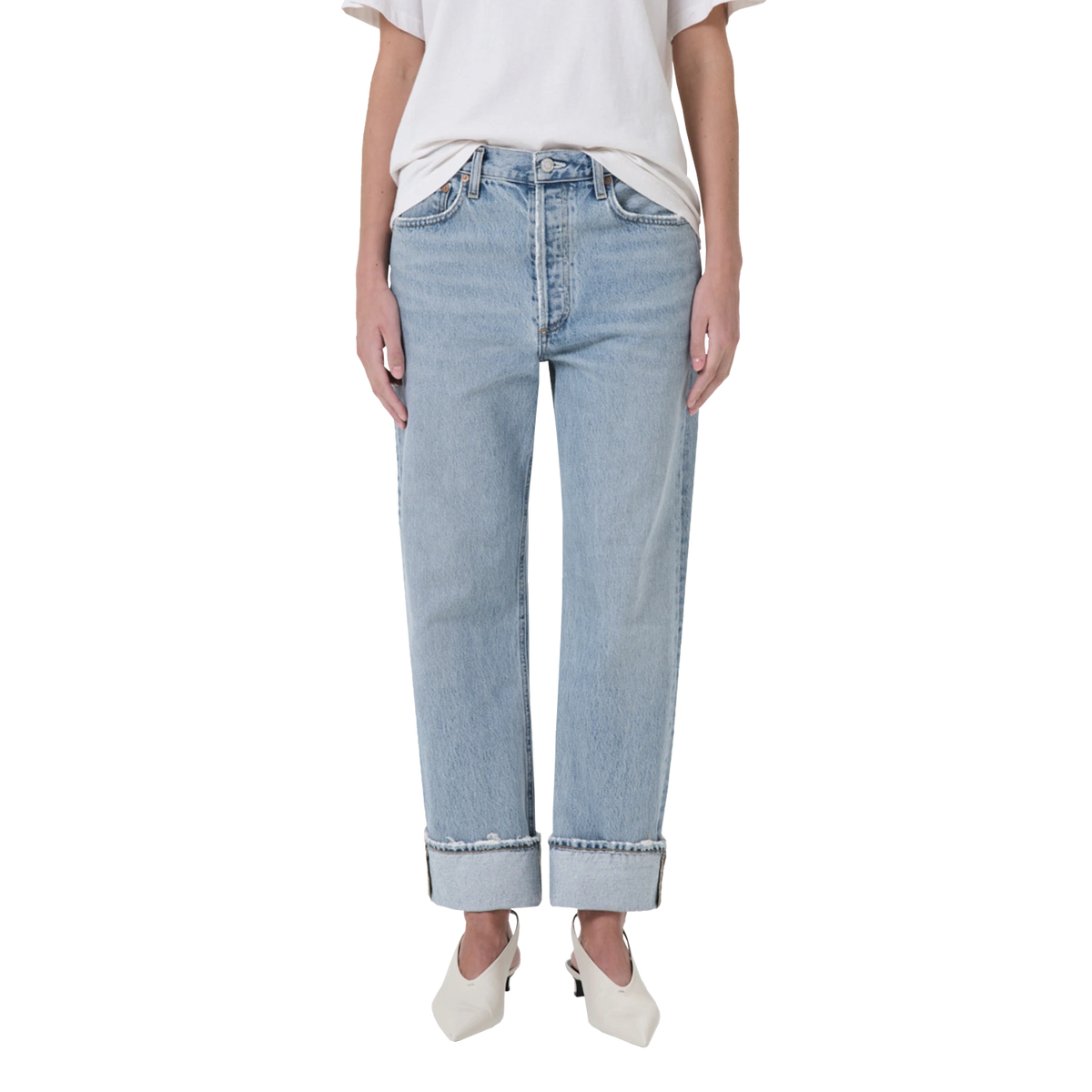 Agolde Fran Jean In Force (Organic Cotton)