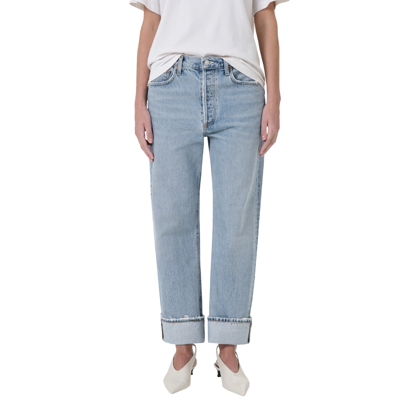 Agolde Fran Jean In Force (Organic Cotton)