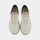 Autry Medalist Low Textured Leather W