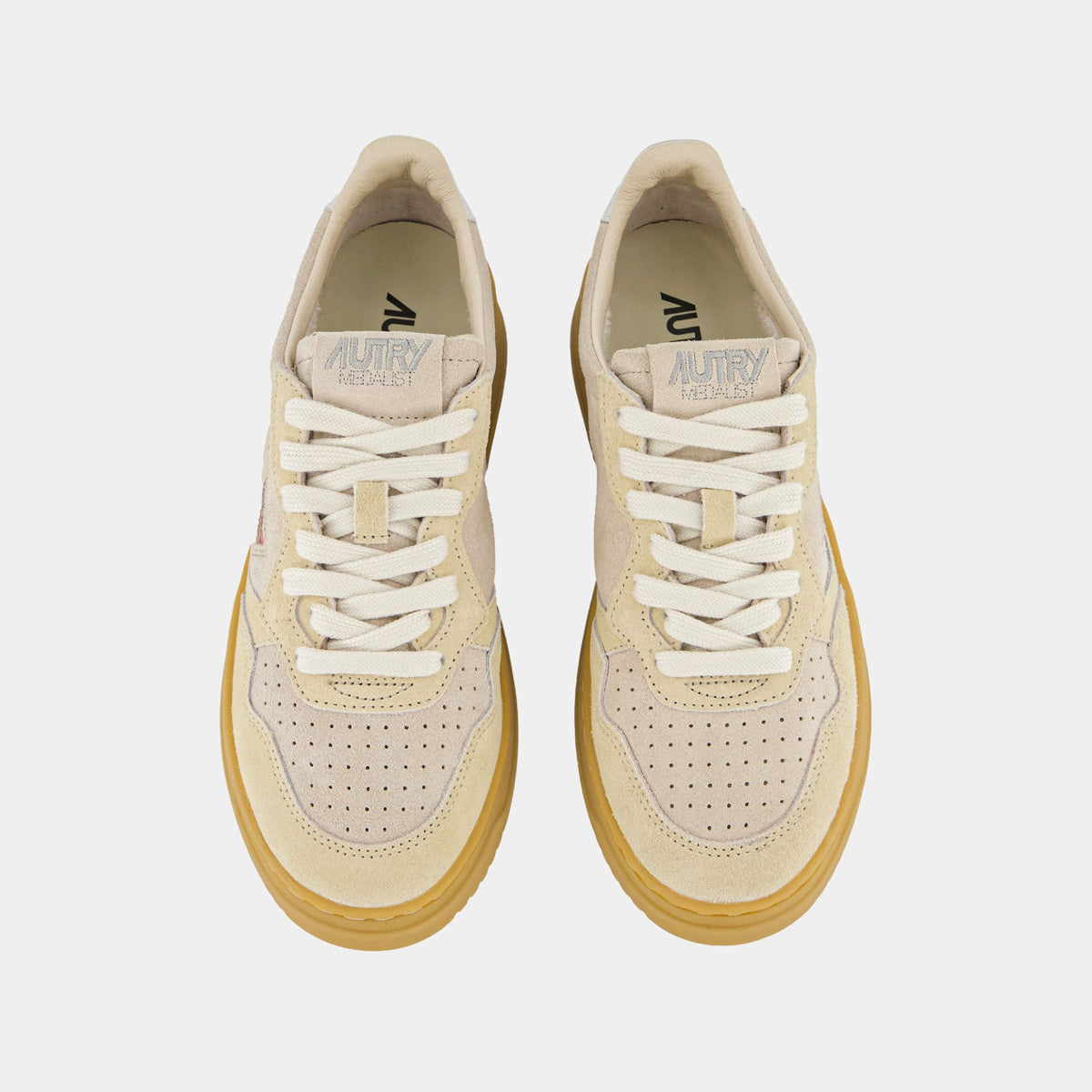 Autry Medalist Low Leather Suede W