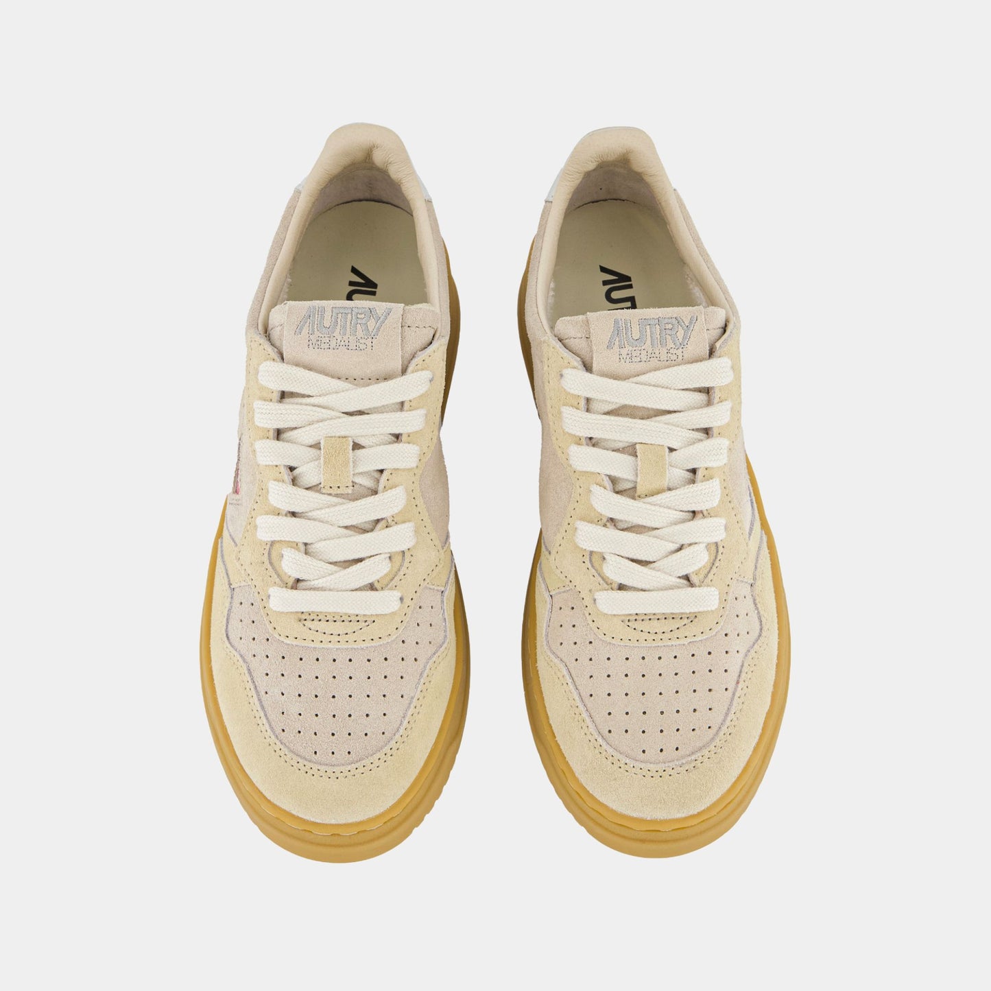 Autry Medalist Low Leather Suede W