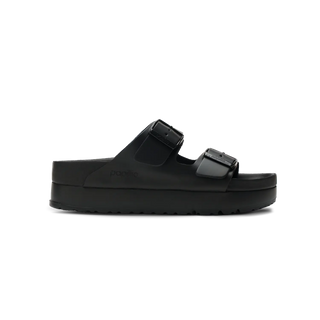 Birkenstock Arizona Flex Platform Natural Leather