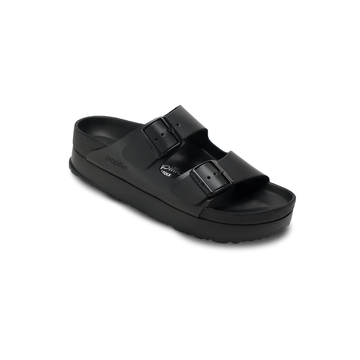 Birkenstock Arizona Flex Platform Natural Leather