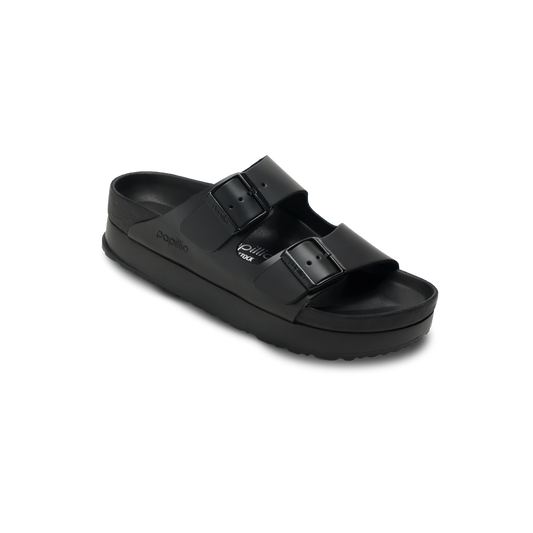 Birkenstock Arizona Flex Platform Natural Leather