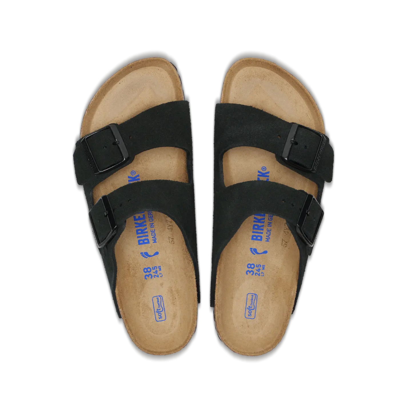 Birkenstock Arizona Soft Footbed Suede Leather