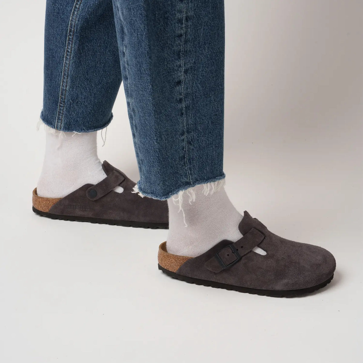 Birkenstock Boston Suede Leather